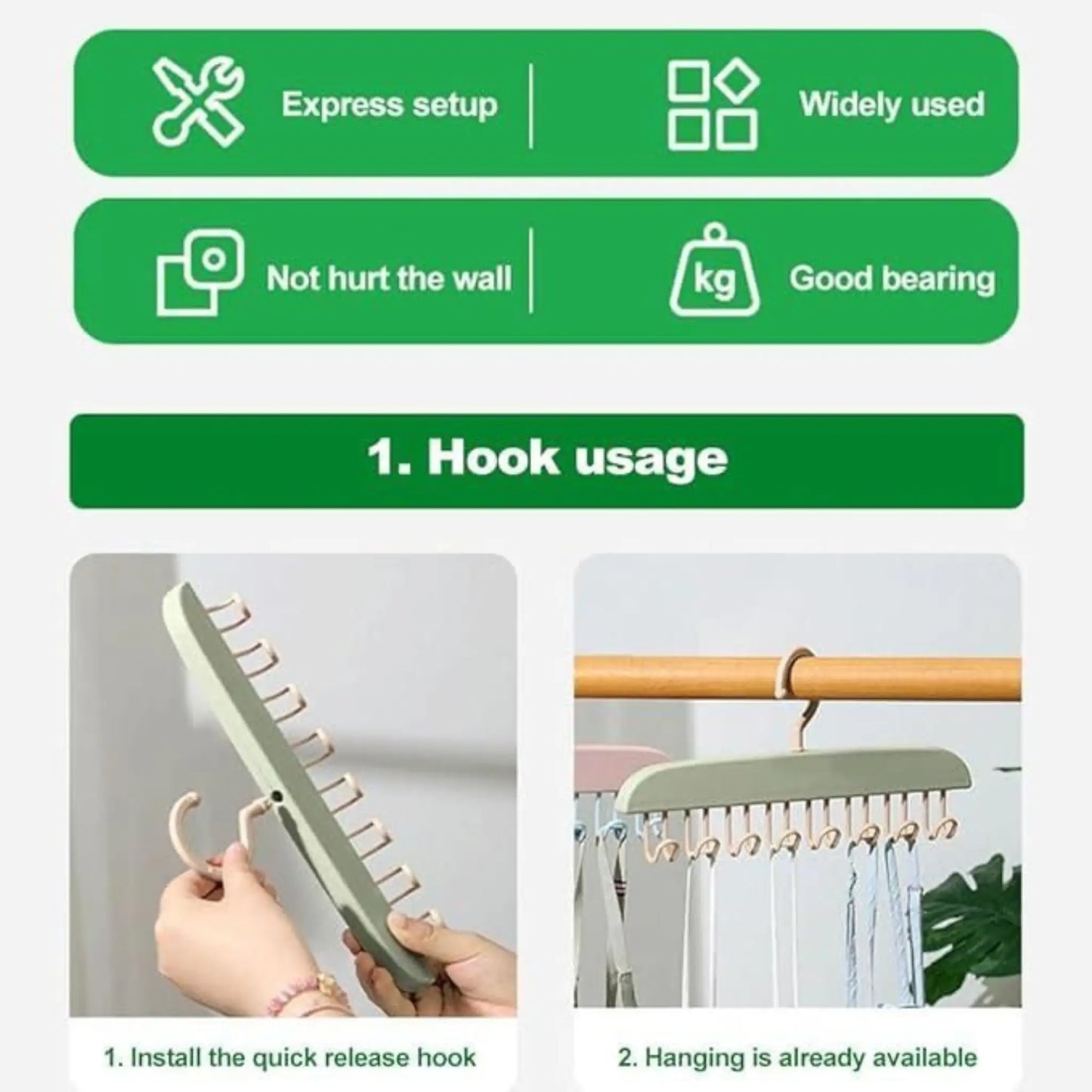 Multifunction Clothes Hanger for Closet | Multi Coat Hanger