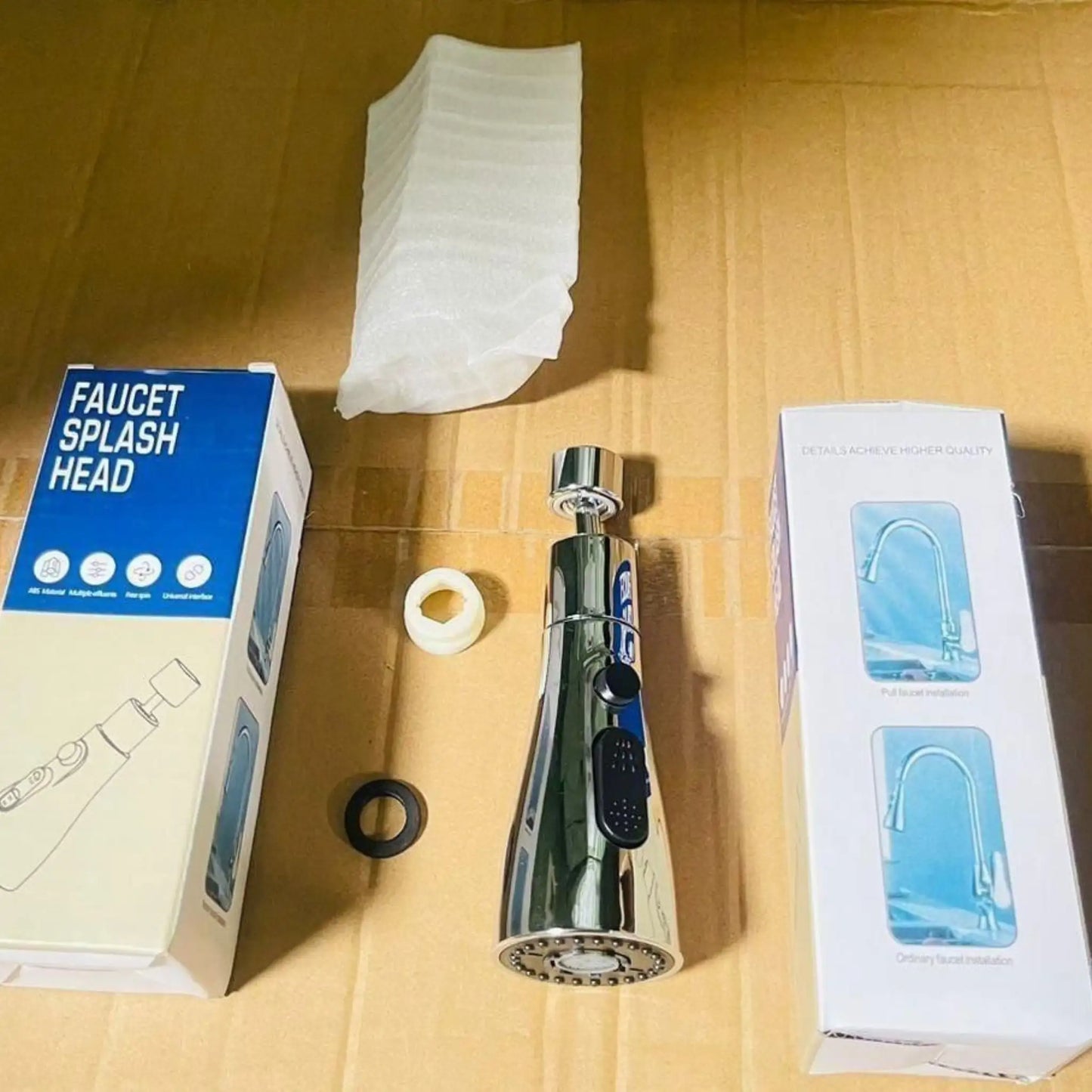 3 Modes Kitchen Sink Faucet | Touchless Sink Fixtures