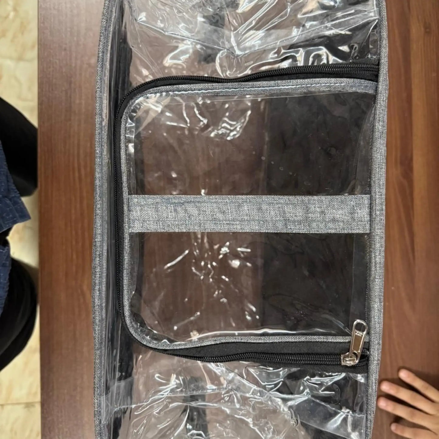 Transparent Cloth Organizer Storage Bag | Wardrobe Organiser