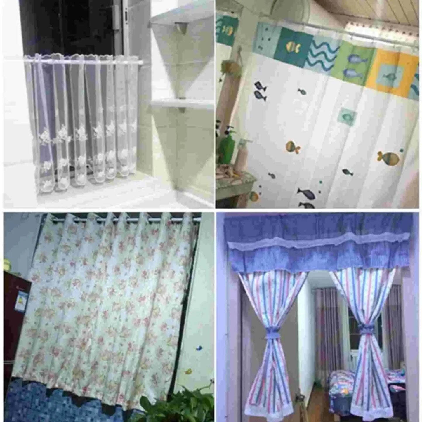 Drill Free Multifunctional Adjustable Rod | Expandable Curtain Rod