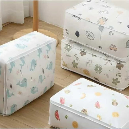 Premium Blanket Storage Bag for Bedding and Quilts