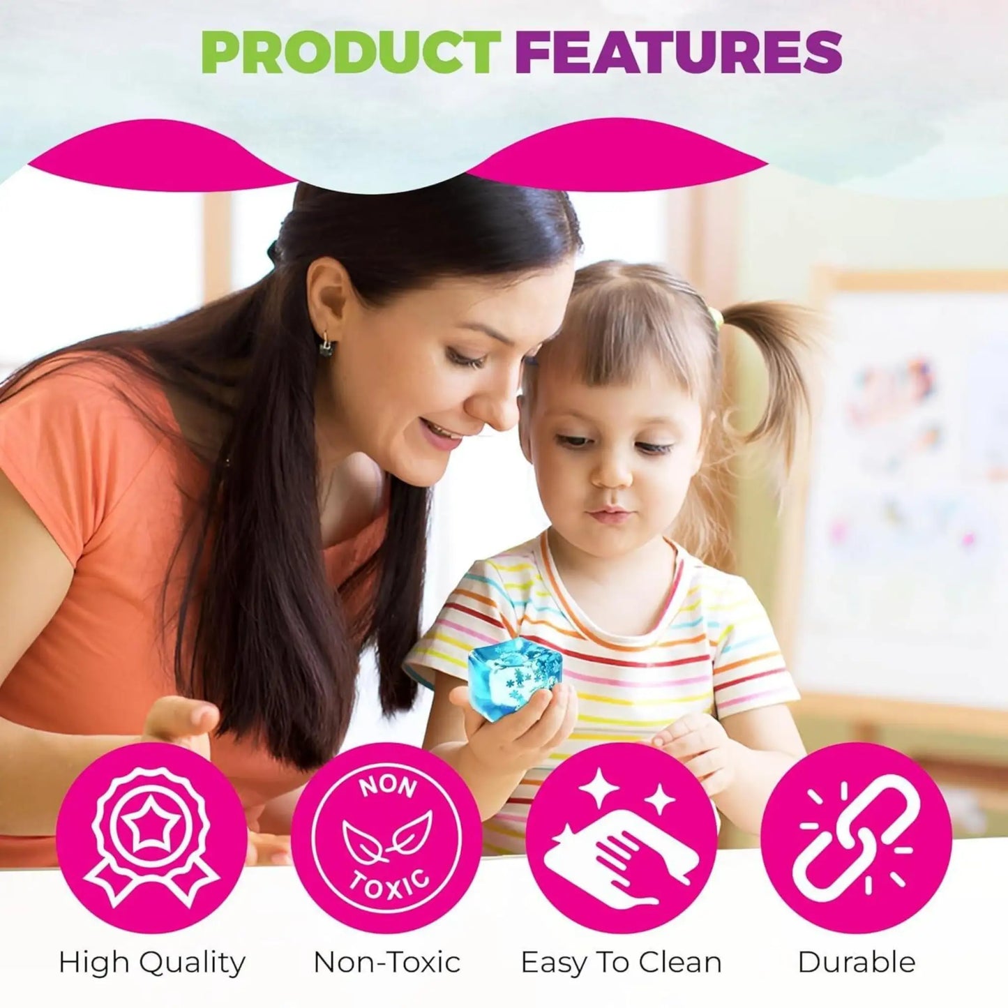 Ice Cube Stress Ball | Personalized Stress Relief Ball