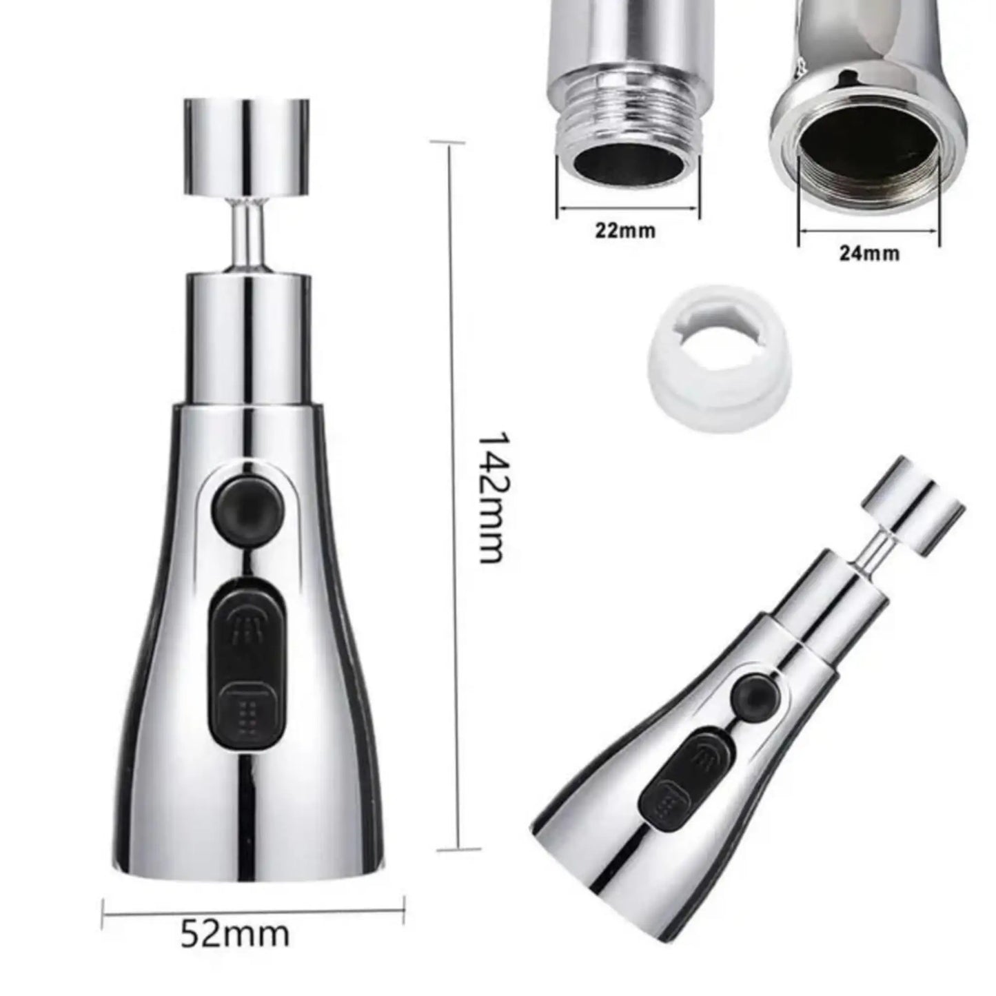 3 Modes Kitchen Sink Faucet | Touchless Sink Fixtures