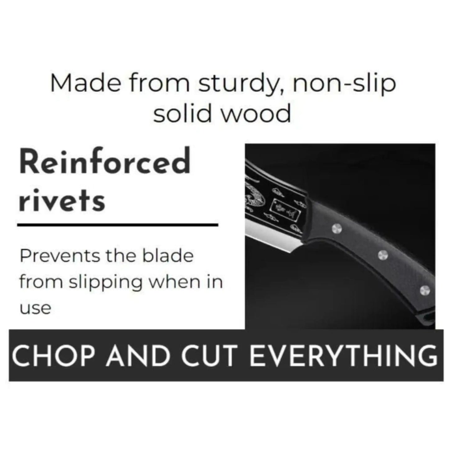 Dragon Chopping Knife | Professional Stainless Steel Chef Knife