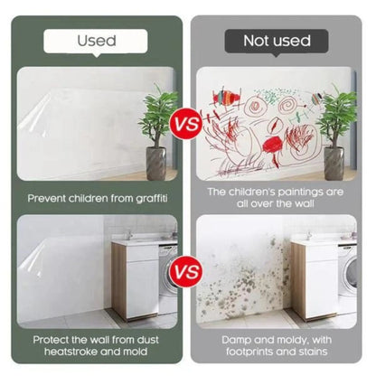 Self Adhesive Transparent Wall Protection Film | Wall Paint Protector