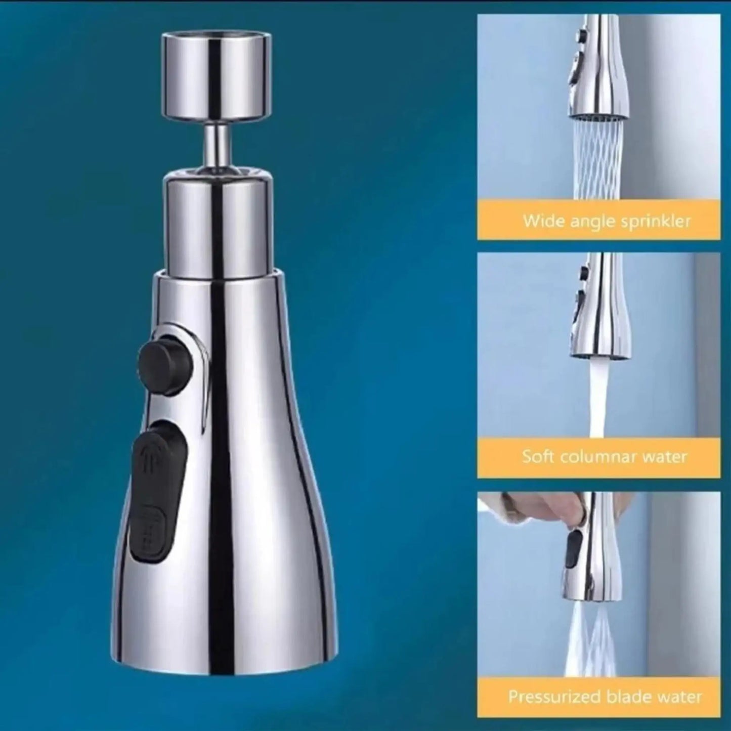 3 Modes Kitchen Sink Faucet | Touchless Sink Fixtures