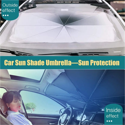 Car Windshield Sun Shade Umbrella | Umbrella Car Shade Cover