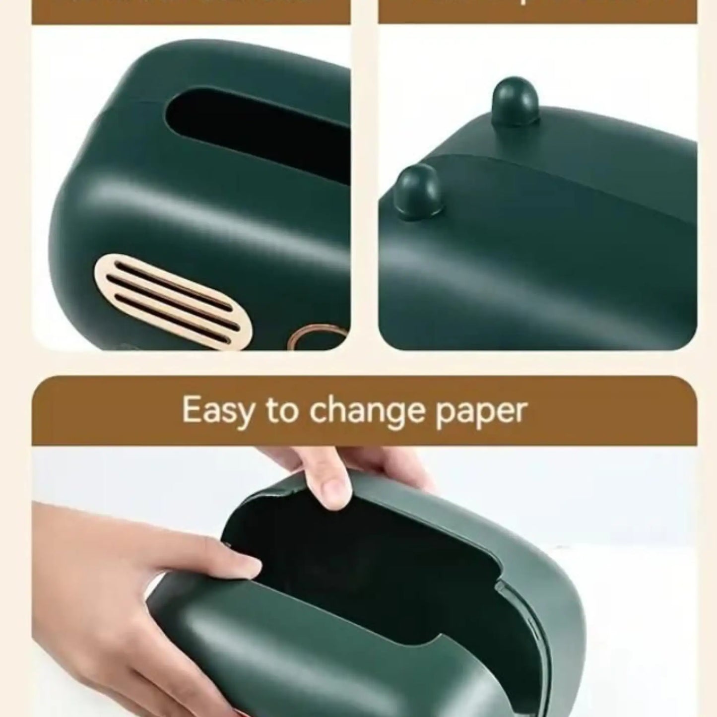 Vintage Radio Box Tissue Holder | Tissue Box Holder