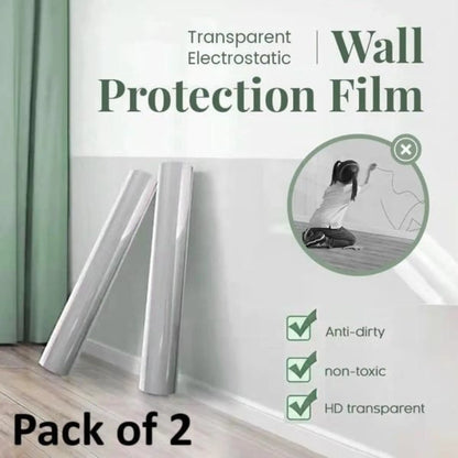 Self Adhesive Transparent Wall Protection Film | Wall Paint Protector