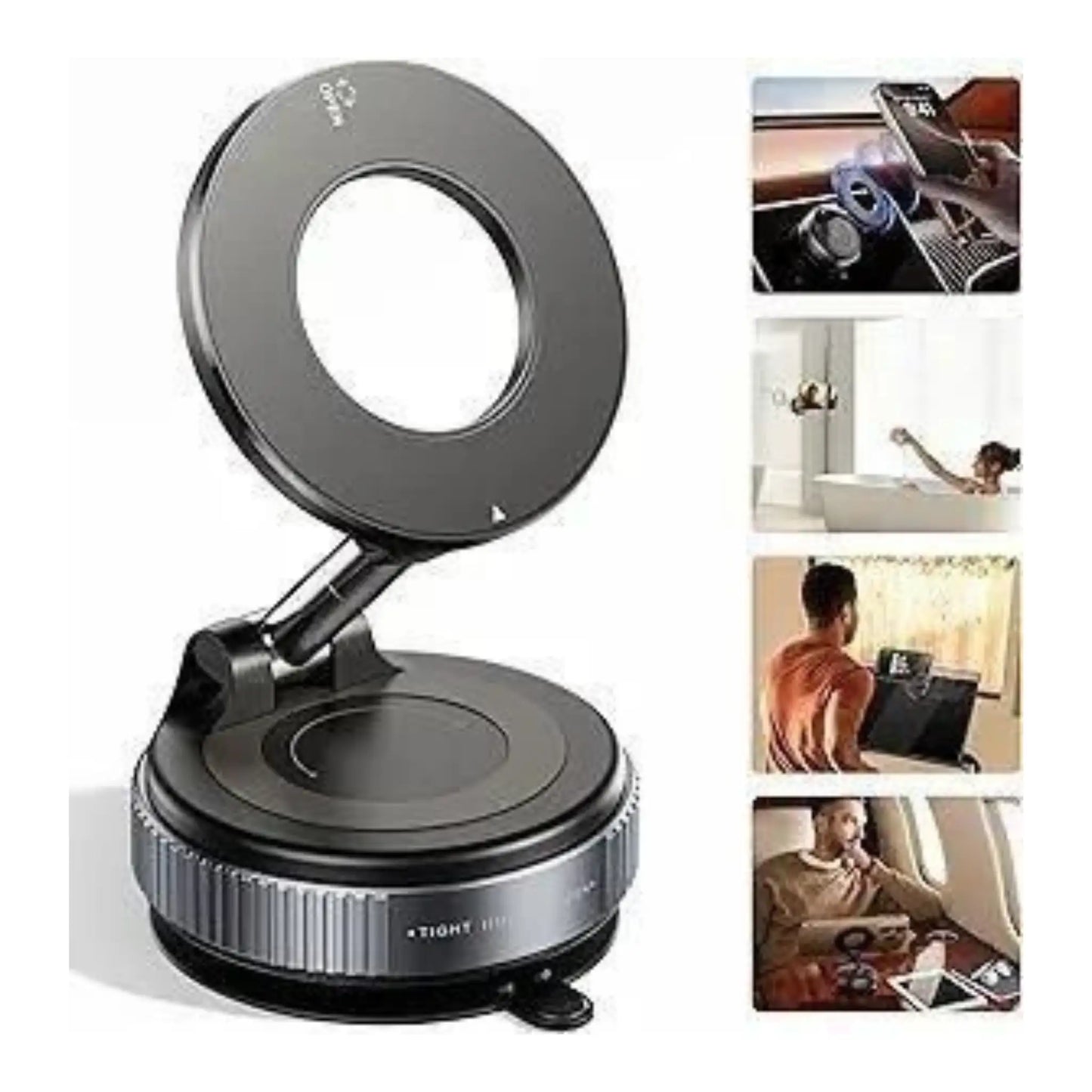 Vacuum Suction Magnetic Bracket | Car Phone Holder Suction Mount