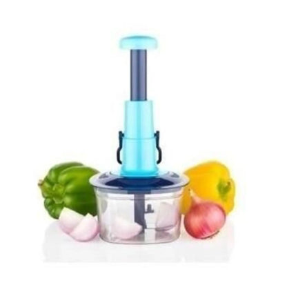 Manual Fruit and Vegetable Chopper | Onion and Veggie Cutter
