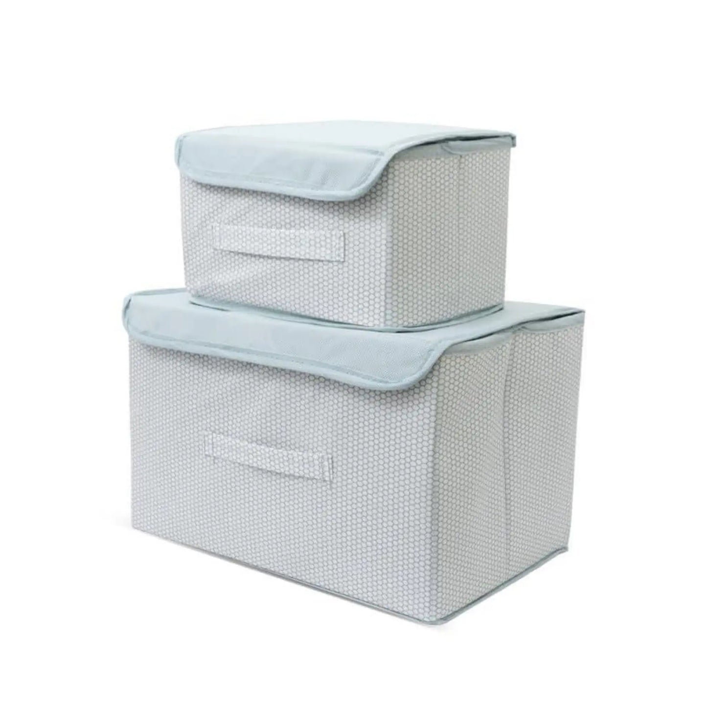 Foldable Wardrobe Storage Bins | Closet Organizers Pack of 2