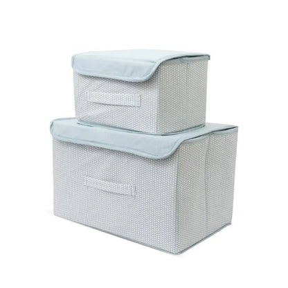 Foldable Wardrobe Storage Bins | Closet Organizers Pack of 2